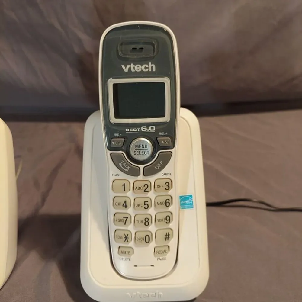 VTech CS6114 DECT 6.0 Digital Cordless Phones with Caller ID/Call Waiting